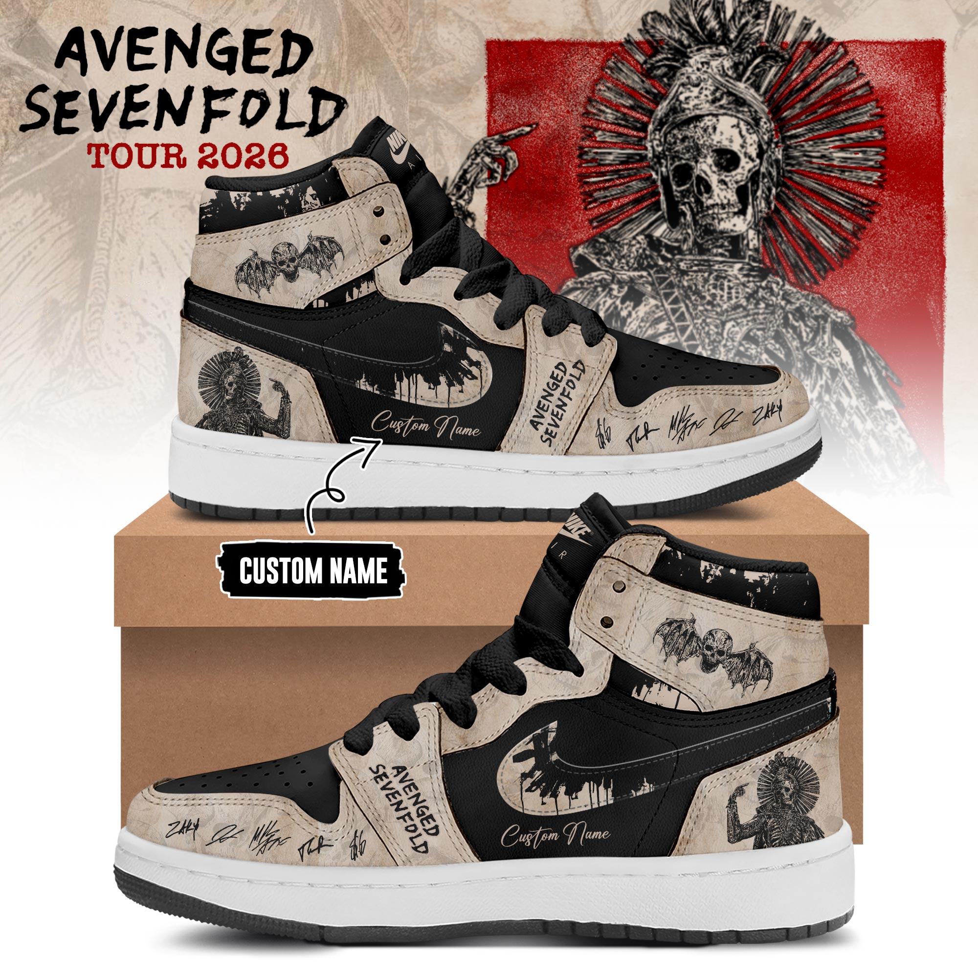 AS World Tour 2026 Limited Editions AJ1 Sneakers
