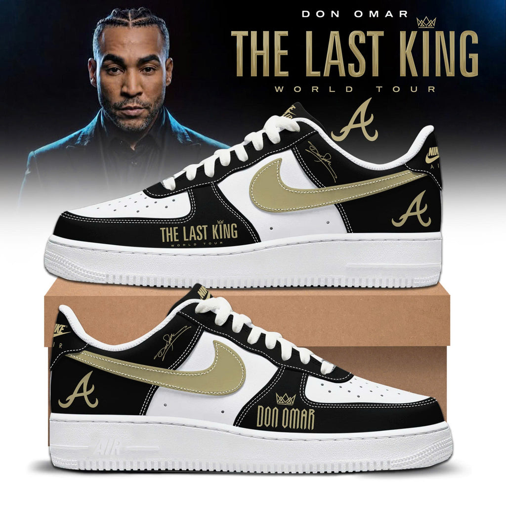 _ ...ATL x Don Omar "THE LAST KING WORLD TOUR" 2026 Limited Edition AF1 Sneakers