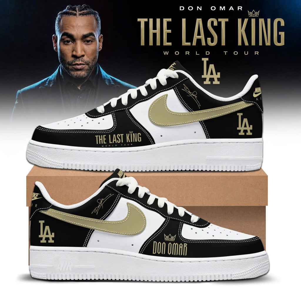 _ LAD x Don Omar "THE LAST KING WORLD TOUR" 2026 Limited Edition AF1 Sneakers