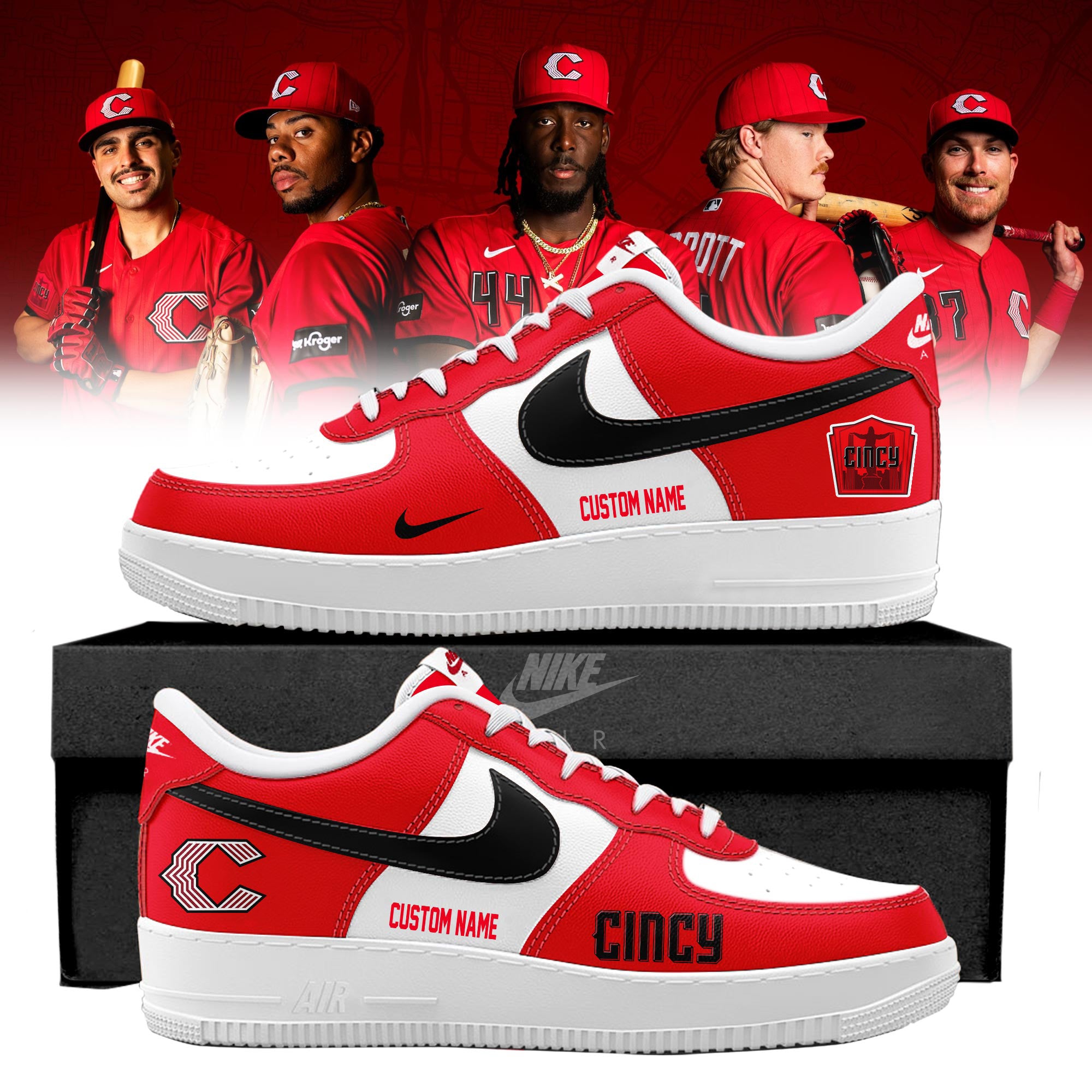 CIN 2026 City Connect Limited Edition AF1 Sneakers