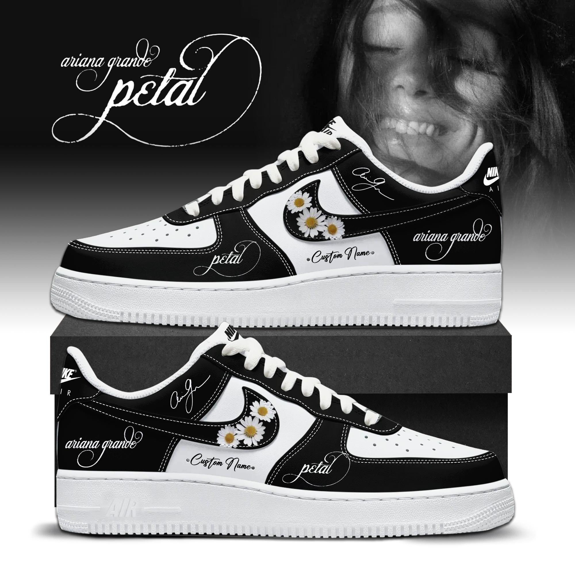 AG "Petal" Limited Edition AF1 Sneakers