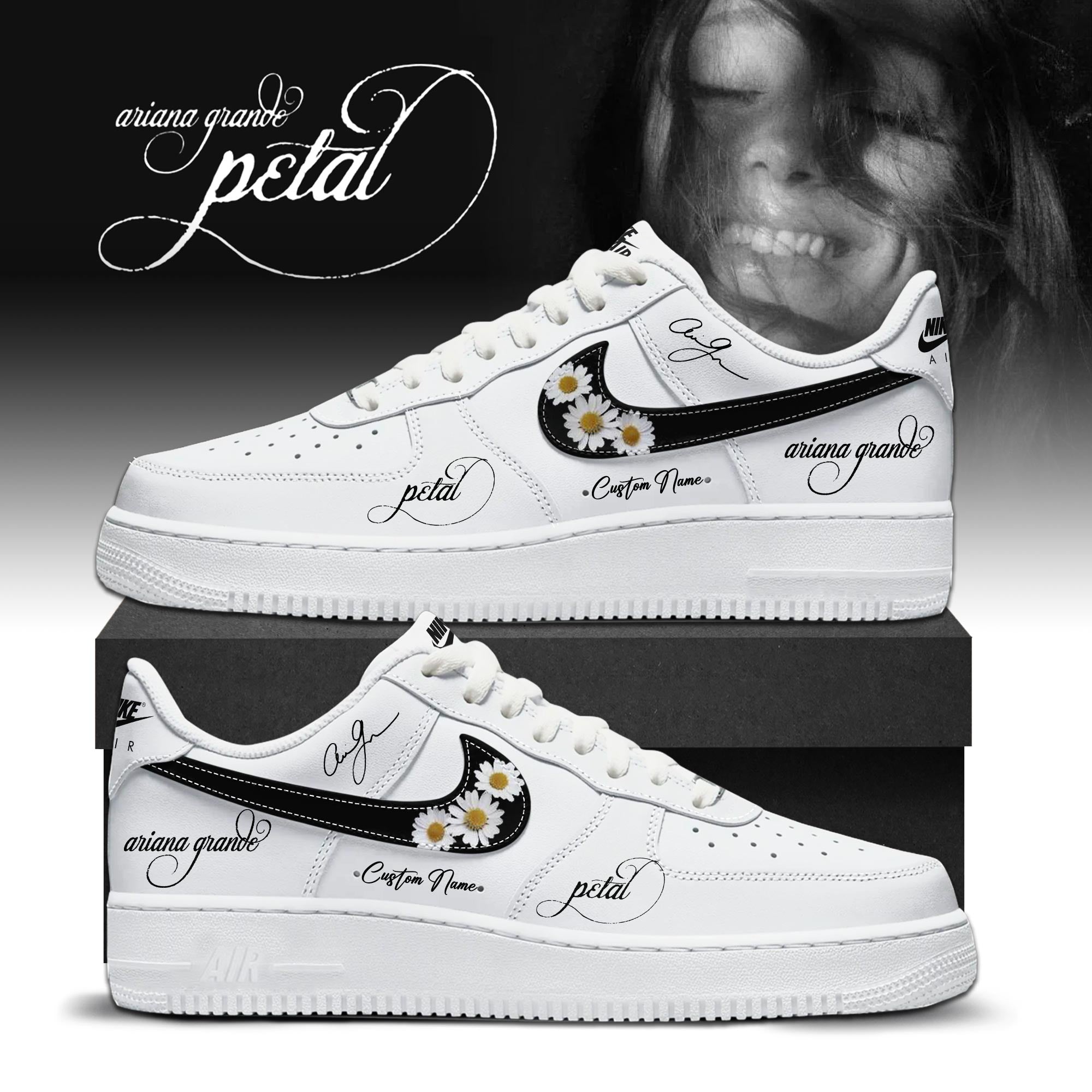 AG "Petal" Limited Edition AF1 Sneakers