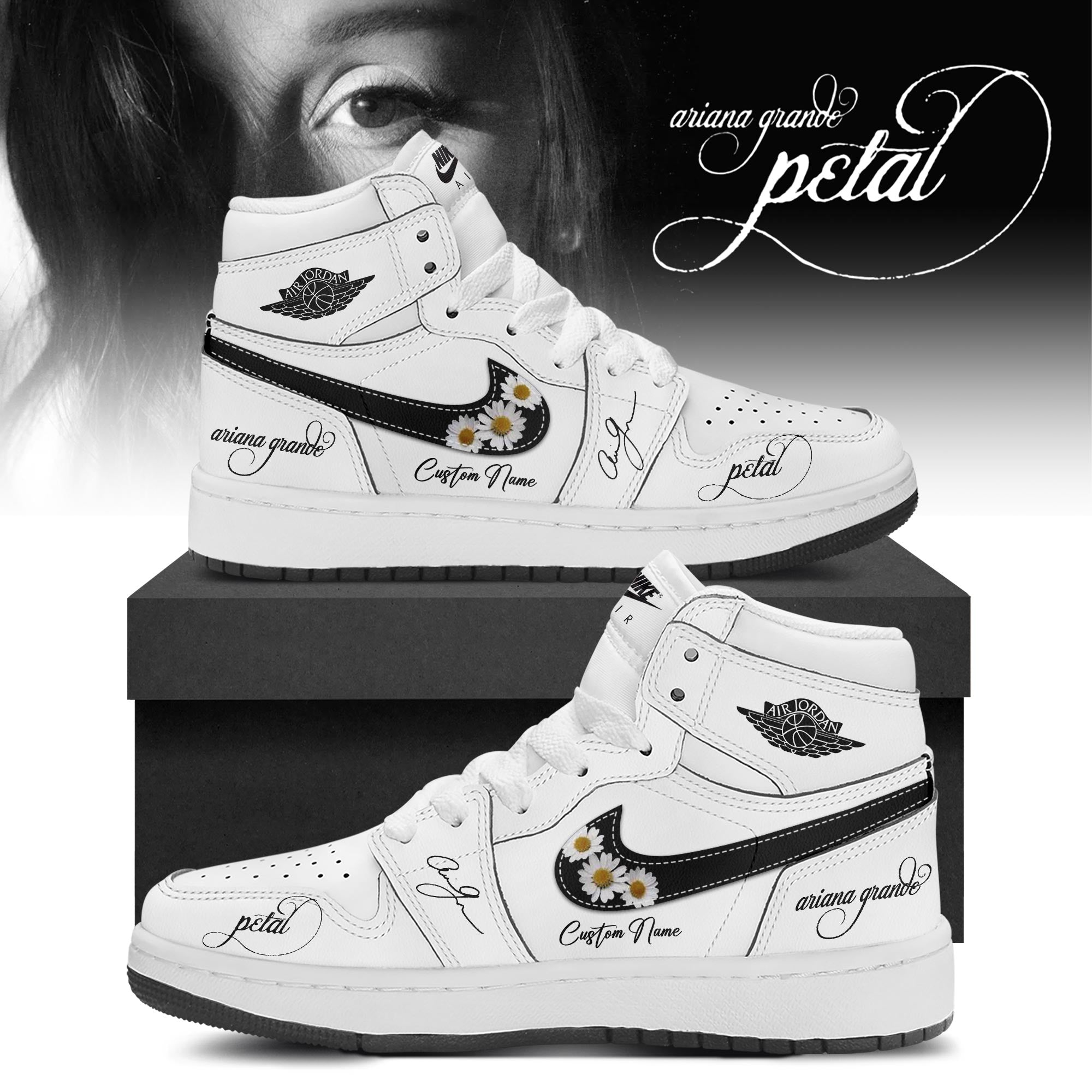 AG "Petal" Limited Edition AJ1 Sneakers
