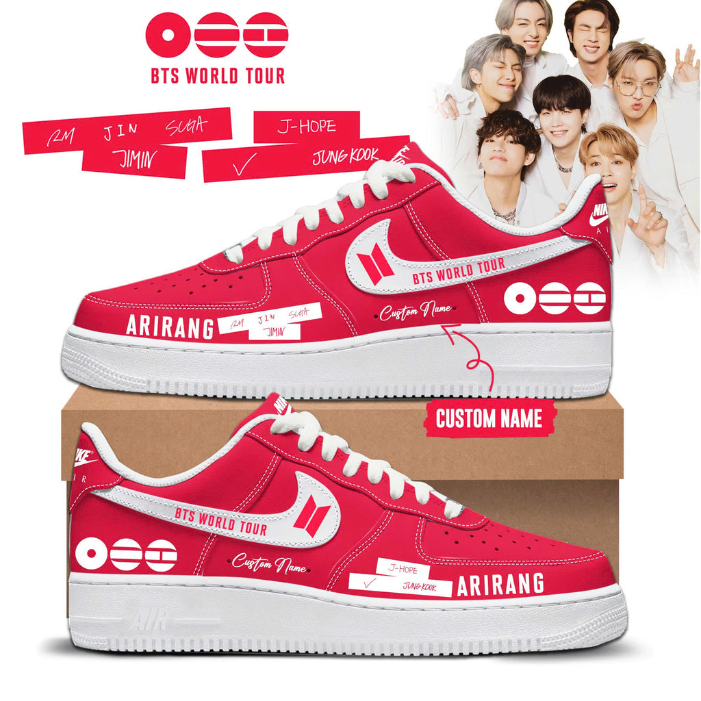 BTS ‘ARIRANG’ World Tour 2026 AF1 Sneakers