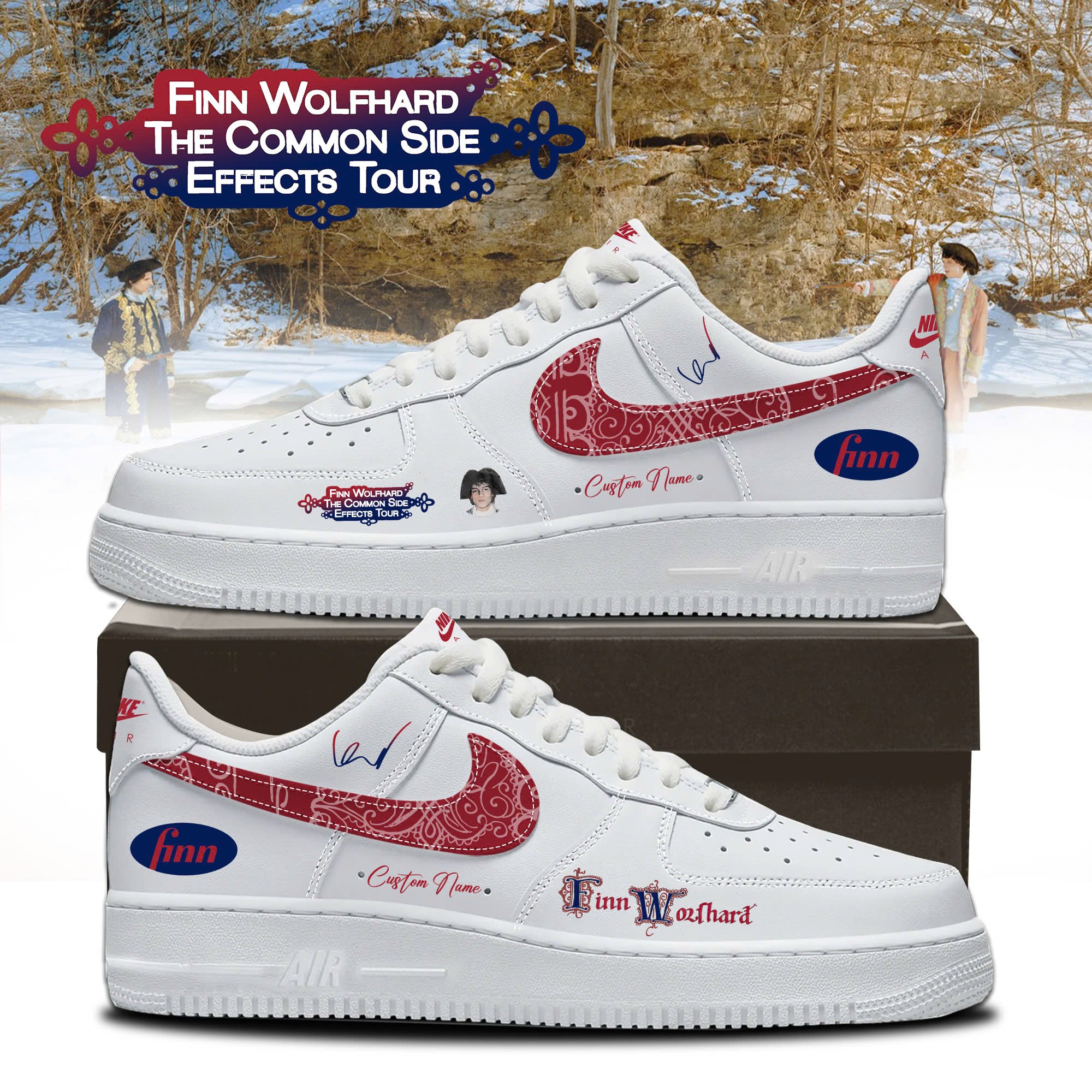 _FW "The Common Side Effects" Tour 2026 Limited Edition AF1 Sneakers