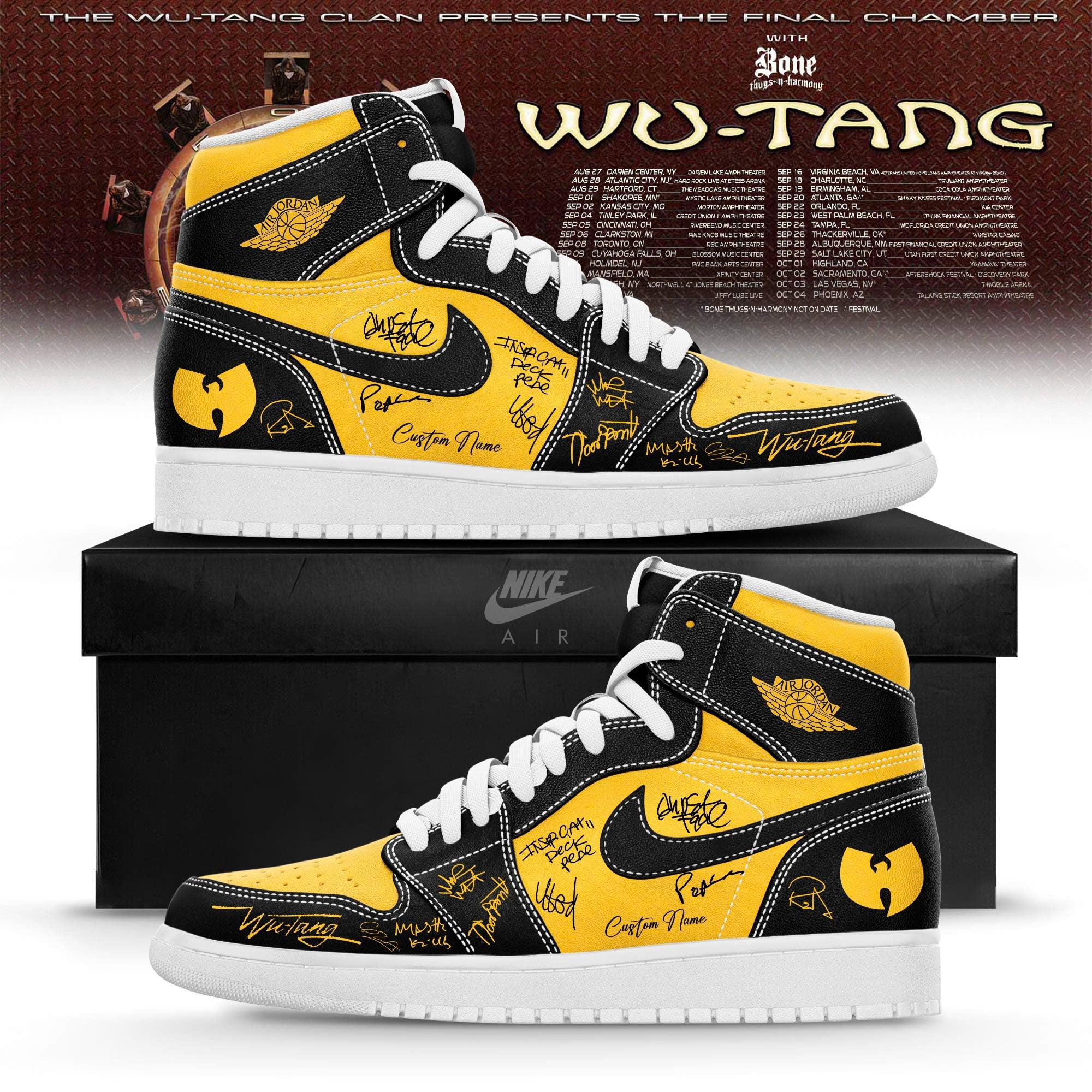 WTC "The Final Chamber" 2026 Limited Edition AJ1 Sneakers