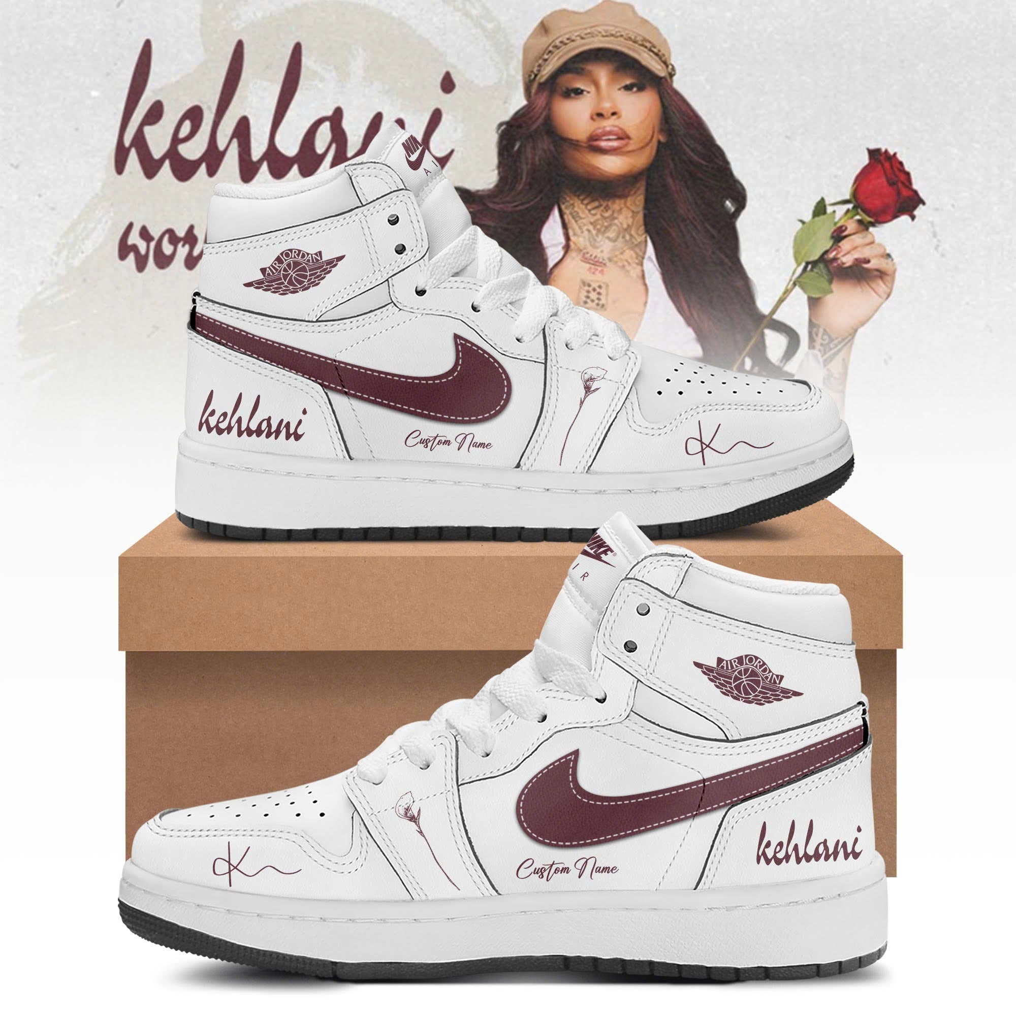 Kehlani World Tour 2026 Limited Edition AJ1 Sneakers