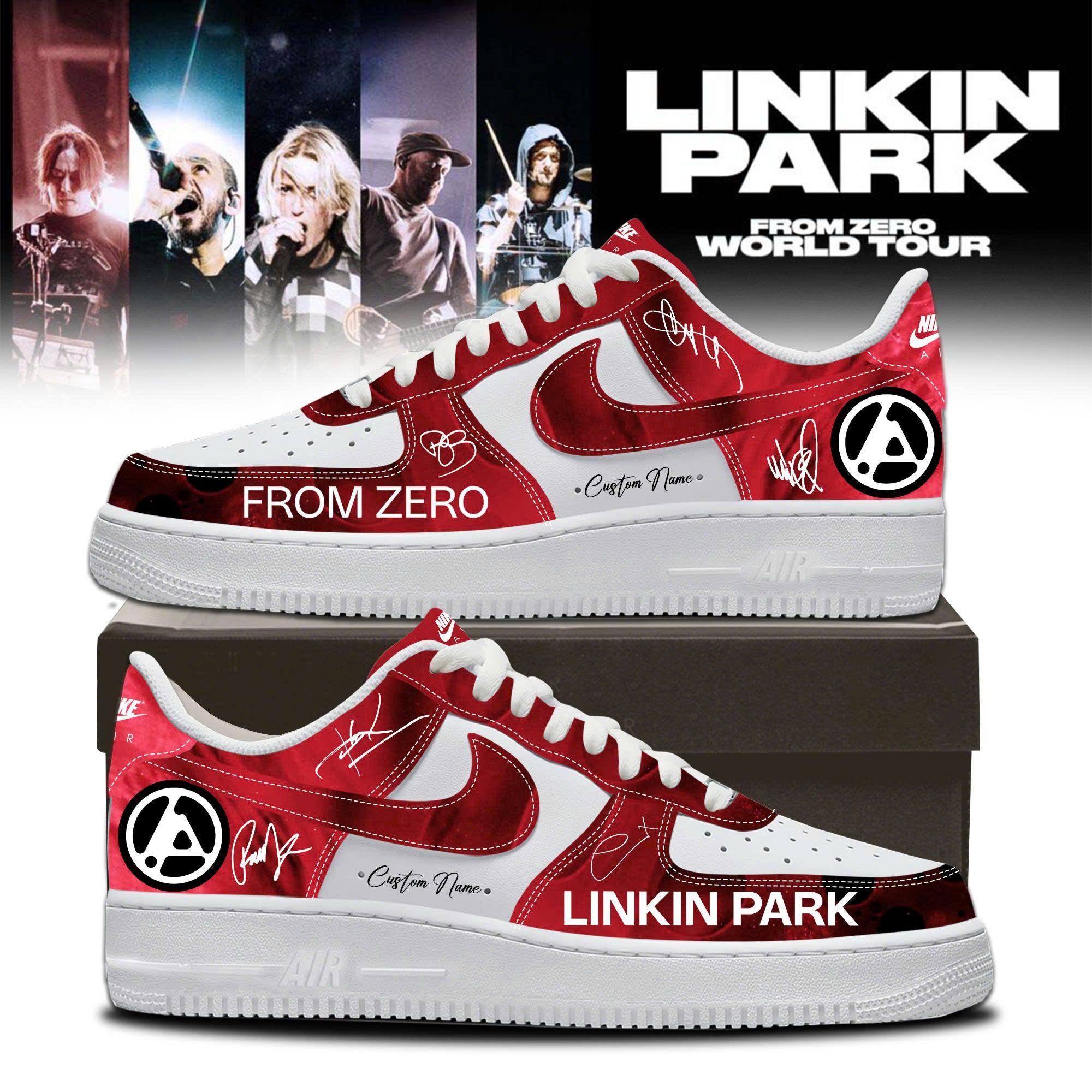 LP From Zero World Tour 2026 Limited Edition AF1 Sneakers