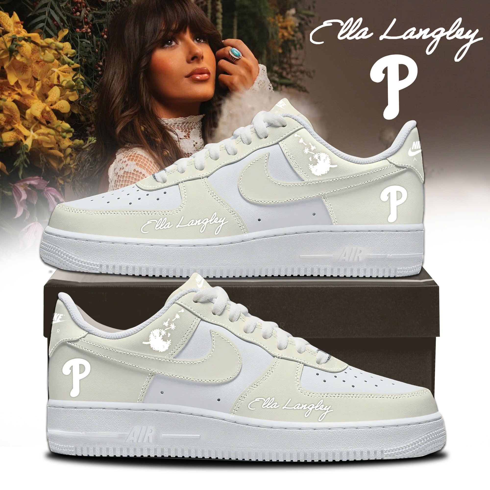 PP x EL AF1 Sneakers