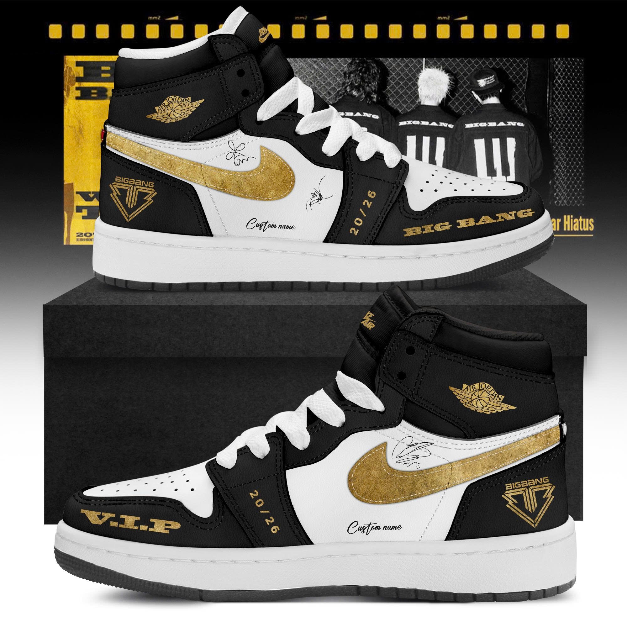 Big Bang 20/26 World Tour Limited Edition AJ1 Sneakers